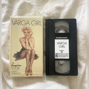 VINTAGE VHS VARGA GIRL The Esquire Pin-Up Girl - A Film By Wolfgang Hastert 1995